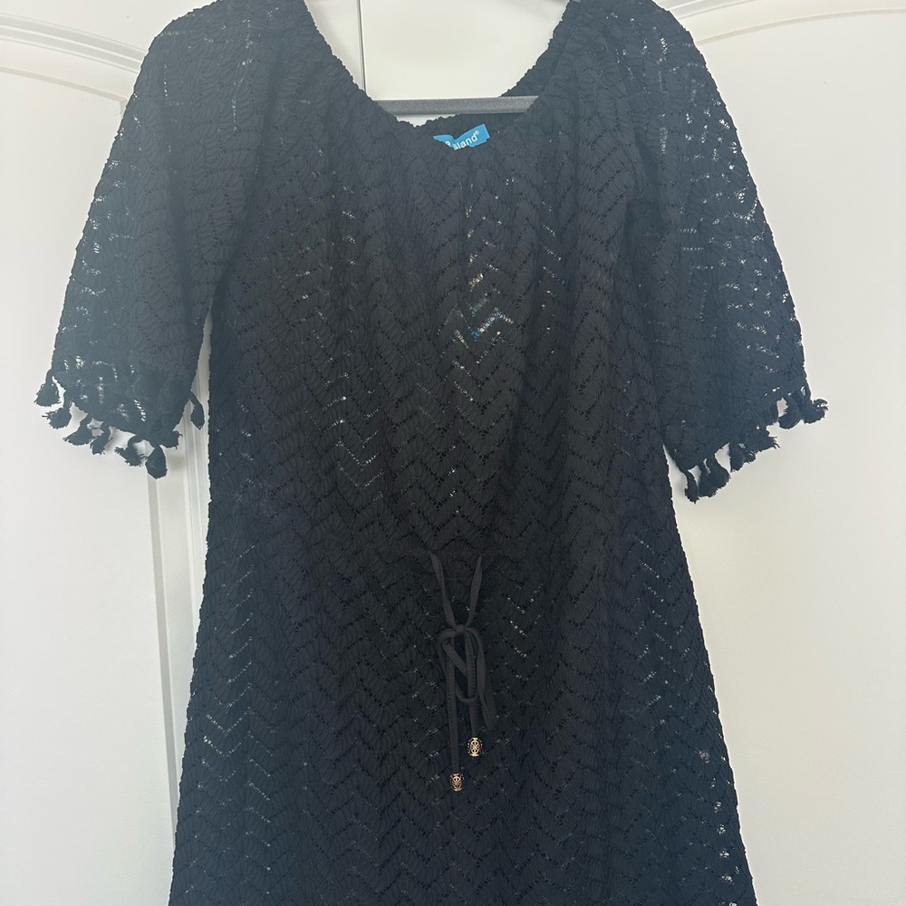 Elegant Black Lace Dress